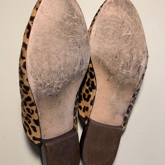 J Crew Leopard Mules - Picture 2 of 3